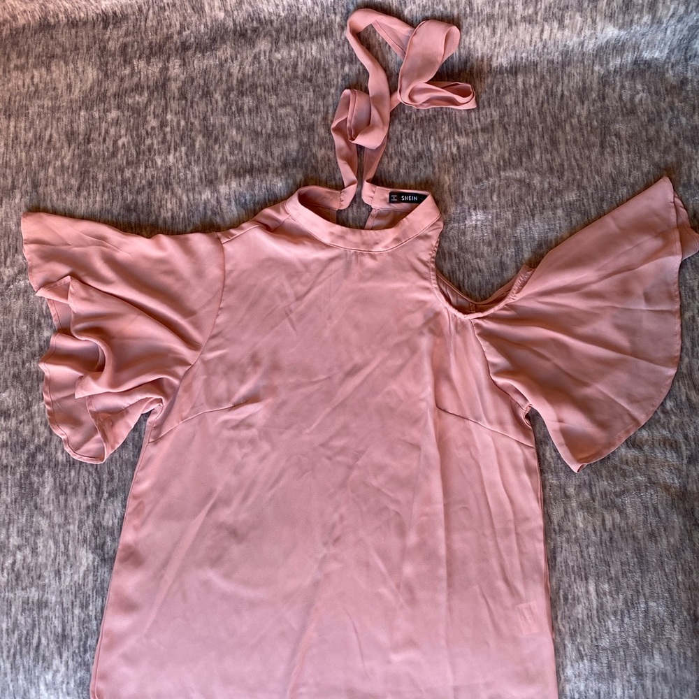 Beautiful pink/nude shirt! NEVER WORN!!!